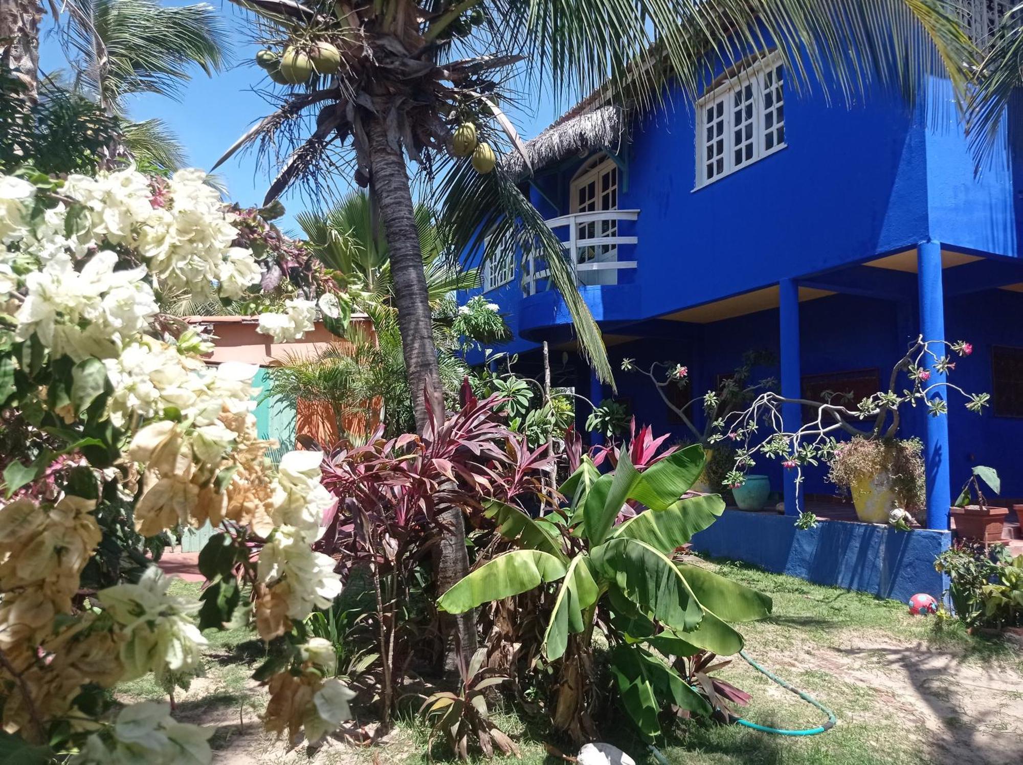 Villa Charming Blue House With Kitchen Parking And Garden à Canoa Quebrada Extérieur photo